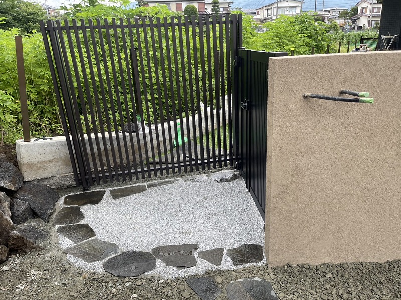 アプローチ施工実績
